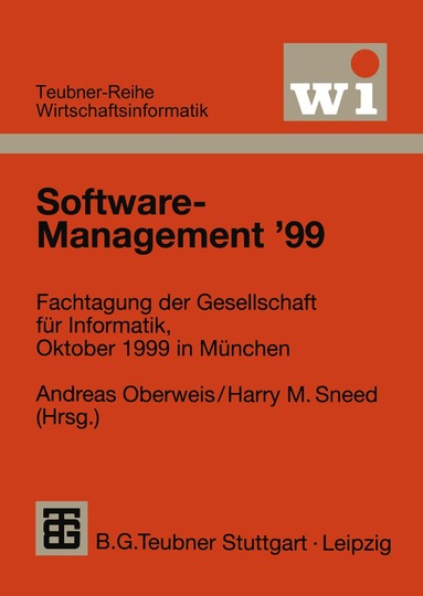 Andreas Oberweis, Harry M. Sneed - Software-Management ’99, Häftad