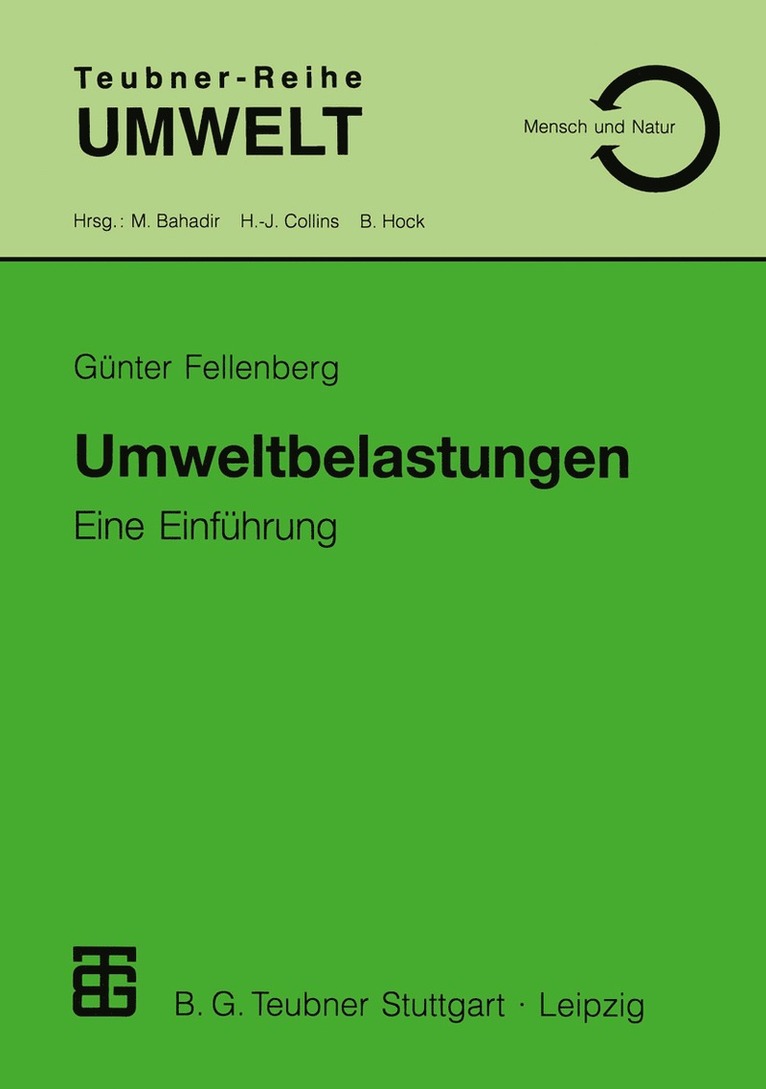 Günter Fellenberg - Umweltbelastungen, Häftad