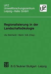 bokomslag Regionalisierung in der Landschaftskologie