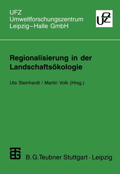Uta Steinhardt, Martin Volk - Regionalisierung in der Landschaftsökologie, Häftad