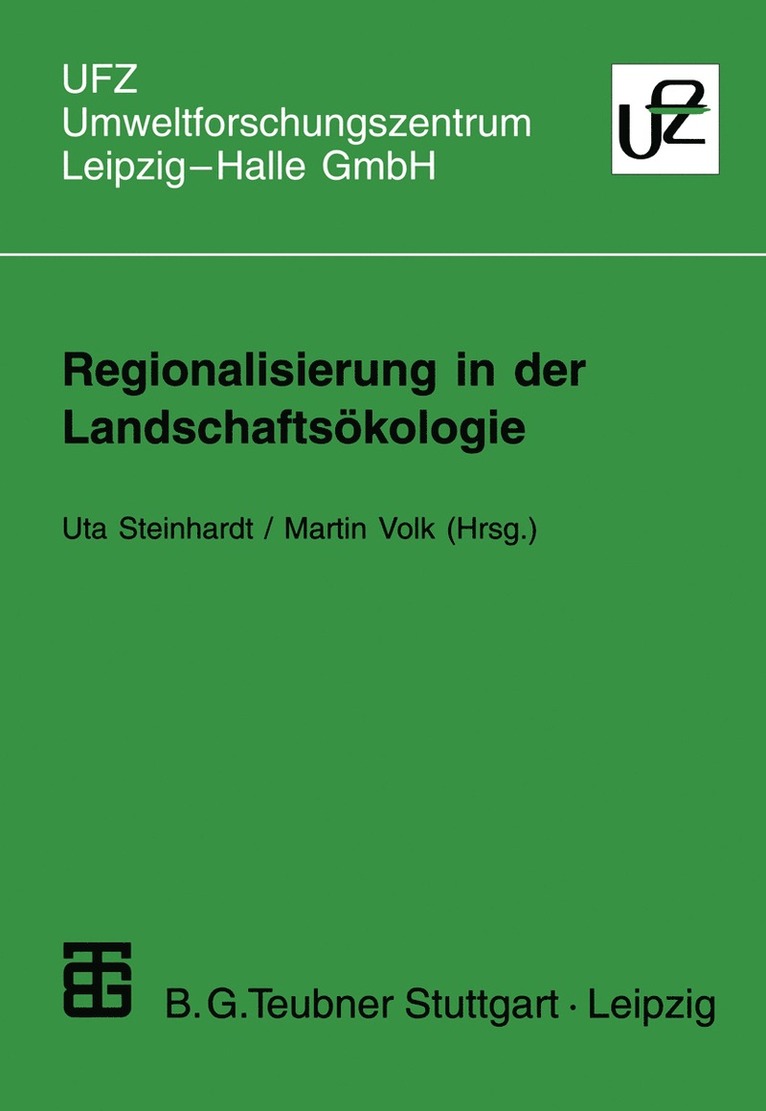 Regionalisierung in der Landschaftsökologie