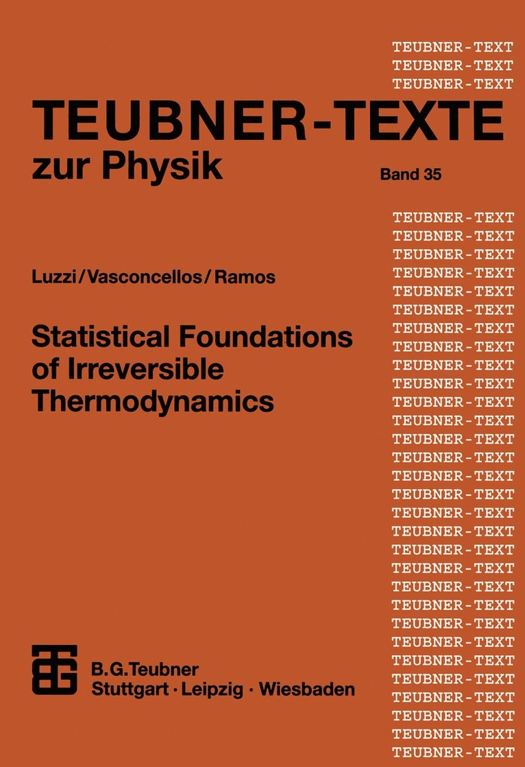 Statistical Foundations of Irreversible Thermodynamics 1