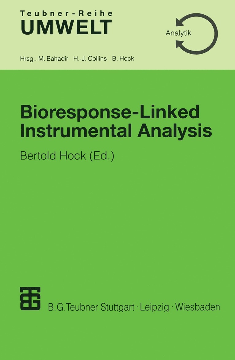 Bertold Hock - Bioresponse-Linked Instrumental Analysis, Häftad