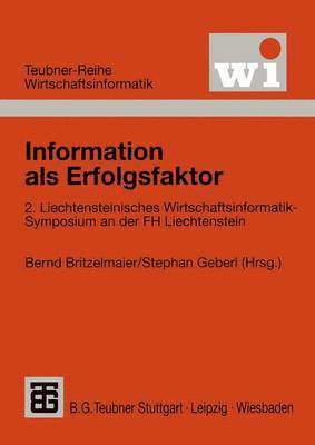 Information als Erfolgsfaktor 1