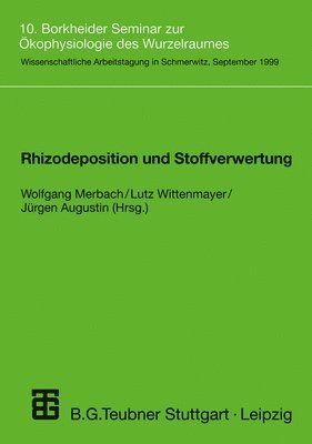 Rhizodeposition und Stoffverwertung 1