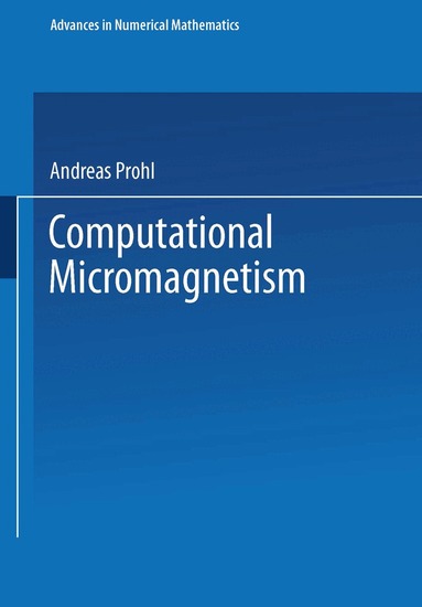 Andreas Prohl - Computational Micromagnetism, Häftad