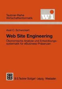 bokomslag Web Site Engineering