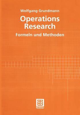 bokomslag Operations Research