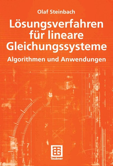 Olaf Steinbach - Lösungsverfahren für lineare Gleichungssysteme, Häftad
