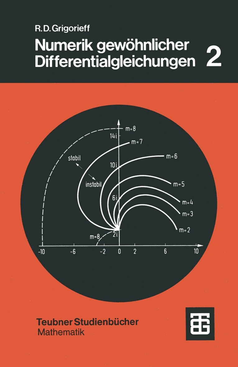 Rolf Dieter Grigorieff - Numerik gewöhnlicher Differentialgleichungen, Häftad