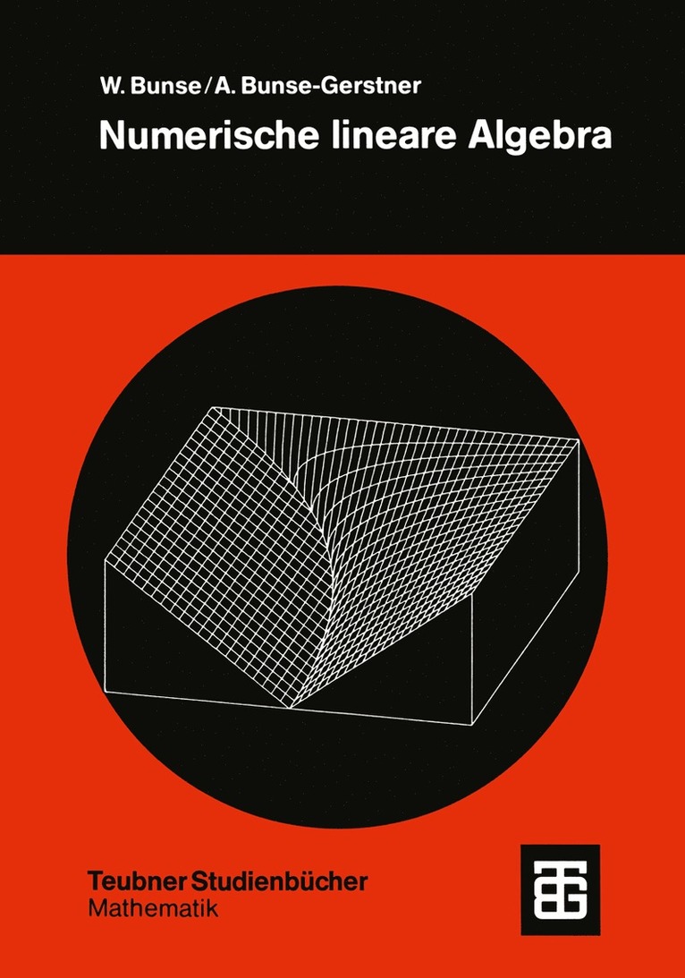 Angelika Bunse-Gerstner - Numerische lineare Algebra, Häftad