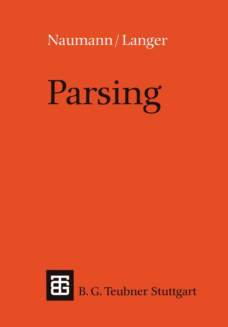 Fritz Hohagen - Parsing, Häftad