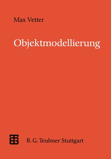 Max Vetter - Objektmodellierung, Häftad