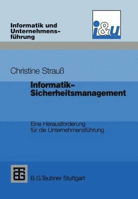 bokomslag Informatik-Sicherheitsmanagement