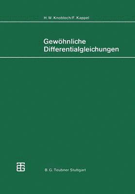 bokomslag Gewhnliche Differentialgleichungen