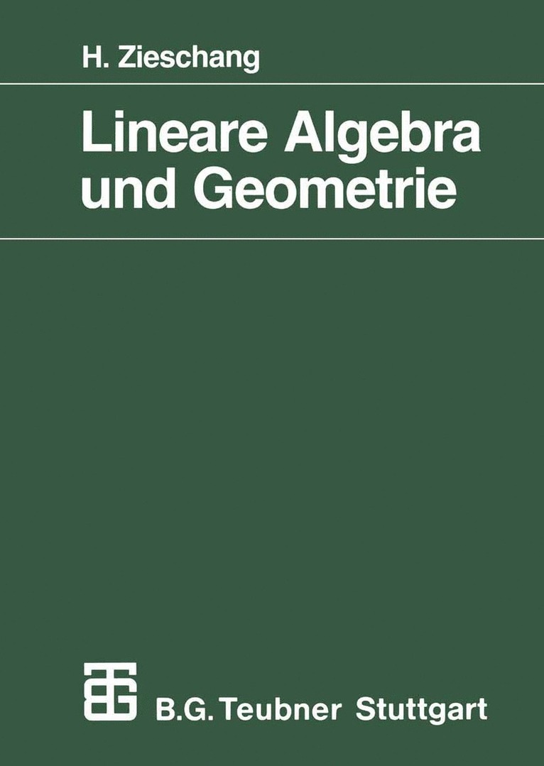 Lineare Algebra und Geometrie 1