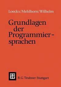 bokomslag Grundlagen der Programmiersprachen