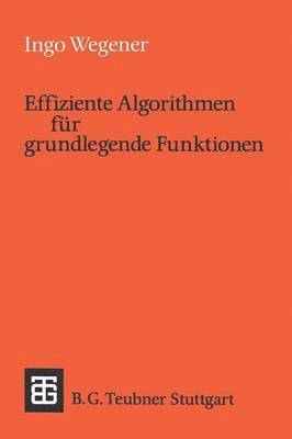 bokomslag Effiziente Algorithmen fr grundlegende Funktionen