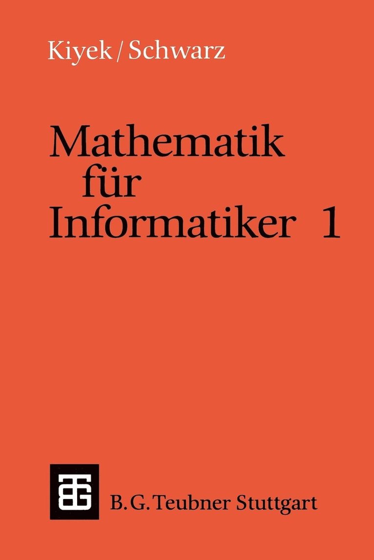 Mathematik für Informatiker 1