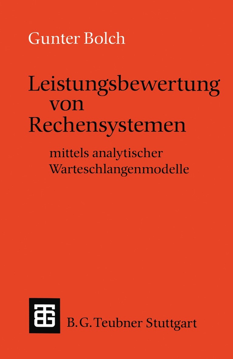Leistungsbewertung von Rechensystemen, Häftad