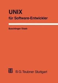 bokomslag UNIX fr Software-Entwickler
