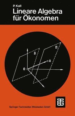 bokomslag Lineare Algebra für Ökonomen