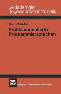 bokomslag Problemorientierte Programmiersprachen