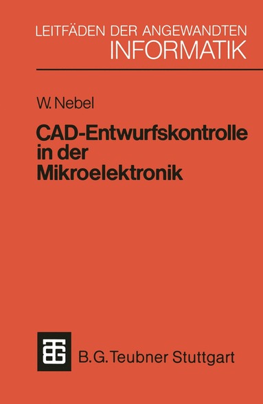 bokomslag CAD-Entwurfskontrolle in der Mikroelektronik