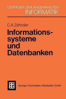 bokomslag Informationssysteme und Datenbanken