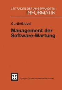 bokomslag Management der Software-Wartung