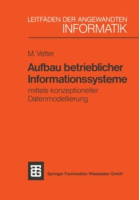 bokomslag Aufbau betrieblicher Informationssysteme