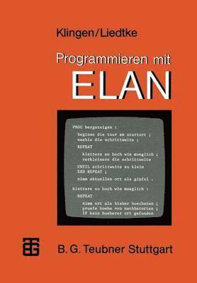 bokomslag Programmieren mit ELAN