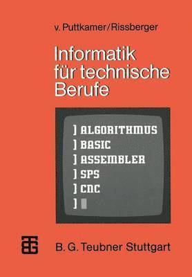 Ewald von Puttkamer, Alfons Rissberger, Ewald Von Puttkamer - Informatik für technische Berufe, Häftad