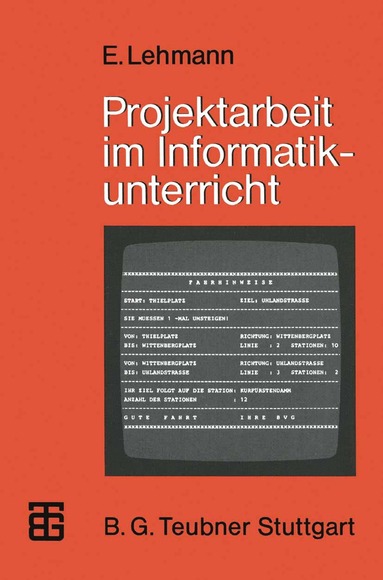 bokomslag Projektarbeit im Informatikunterricht