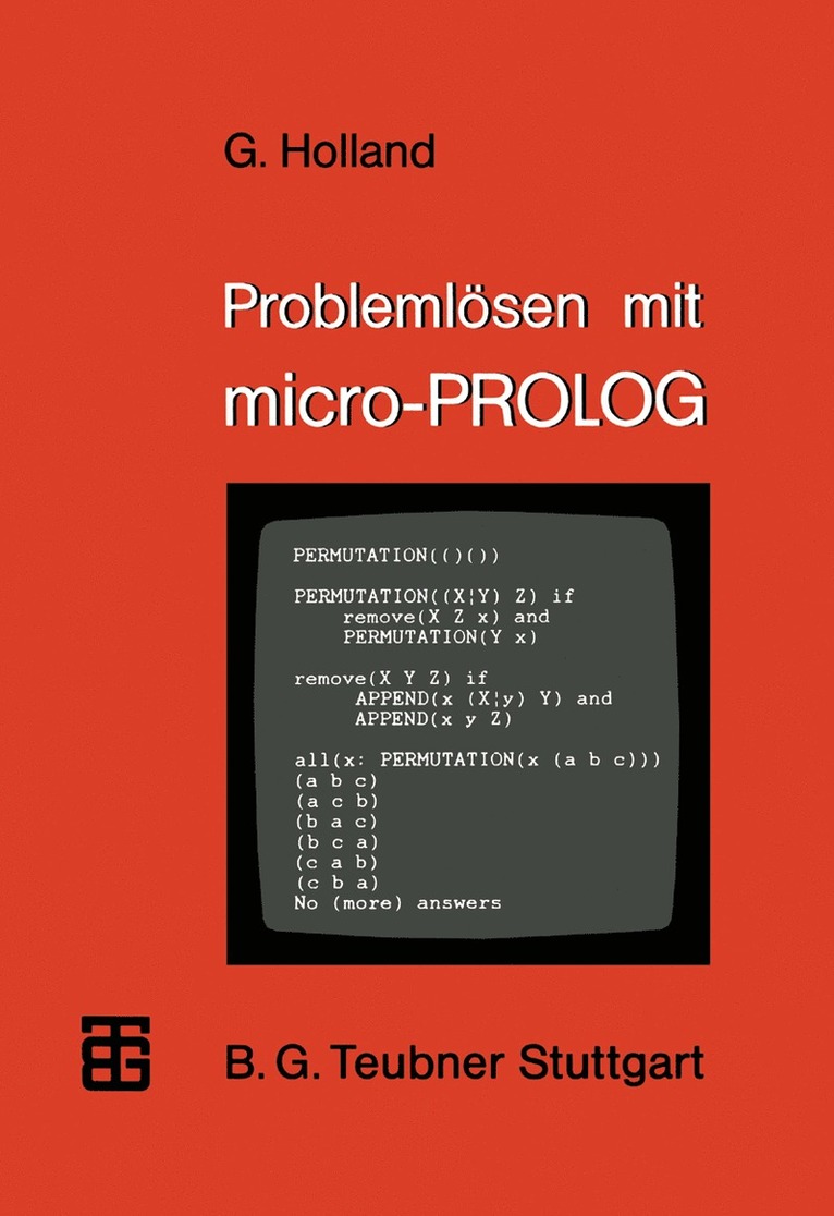 Problemlsen mit micro-PROLOG 1