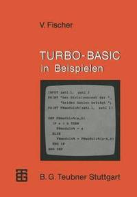 bokomslag TURBO-BASIC in Beispielen
