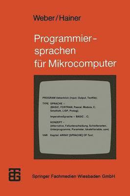 bokomslag Programmiersprachen fr Mikrocomputer