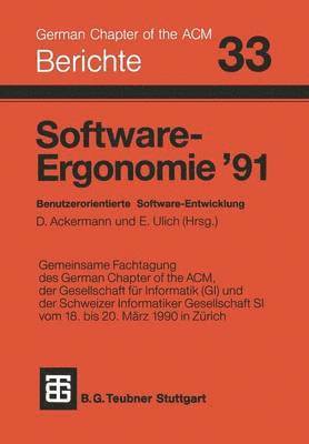 Software-Ergonomie 91 1