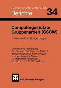 bokomslag Computergesttzte Gruppenarbeit (CSCW)