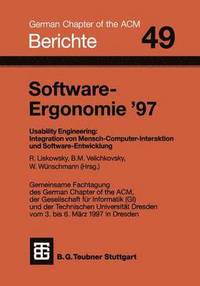 bokomslag Software-Ergonomie 97