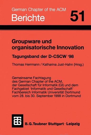 bokomslag Groupware und organisatorische Innovation