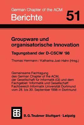 Groupware und organisatorische Innovation 1