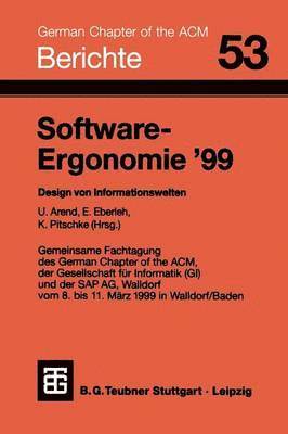 bokomslag Software-Ergonomie '99