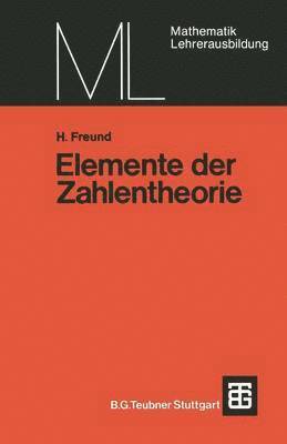 Elemente der Zahlentheorie 1