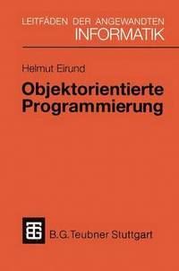 bokomslag Objektorientierte Programmierung