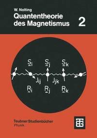 bokomslag Quantentheorie des Magnetismus