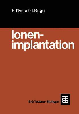 bokomslag Ionenimplantation