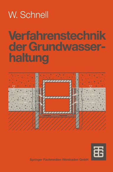 Wolfgang Schnell - Verfahrenstechnik der Grundwasserhaltung, Häftad