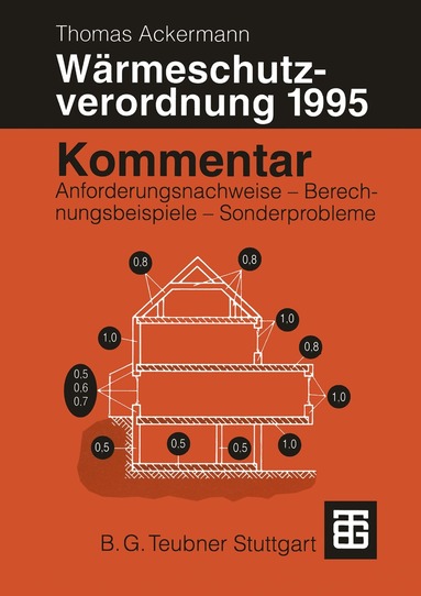 Thomas Ackermann - Kommentar zur Wärmeschutzverordnung 1995, Häftad