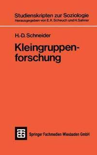 bokomslag Kleingruppenforschung